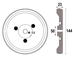 Rubber lift pads G37